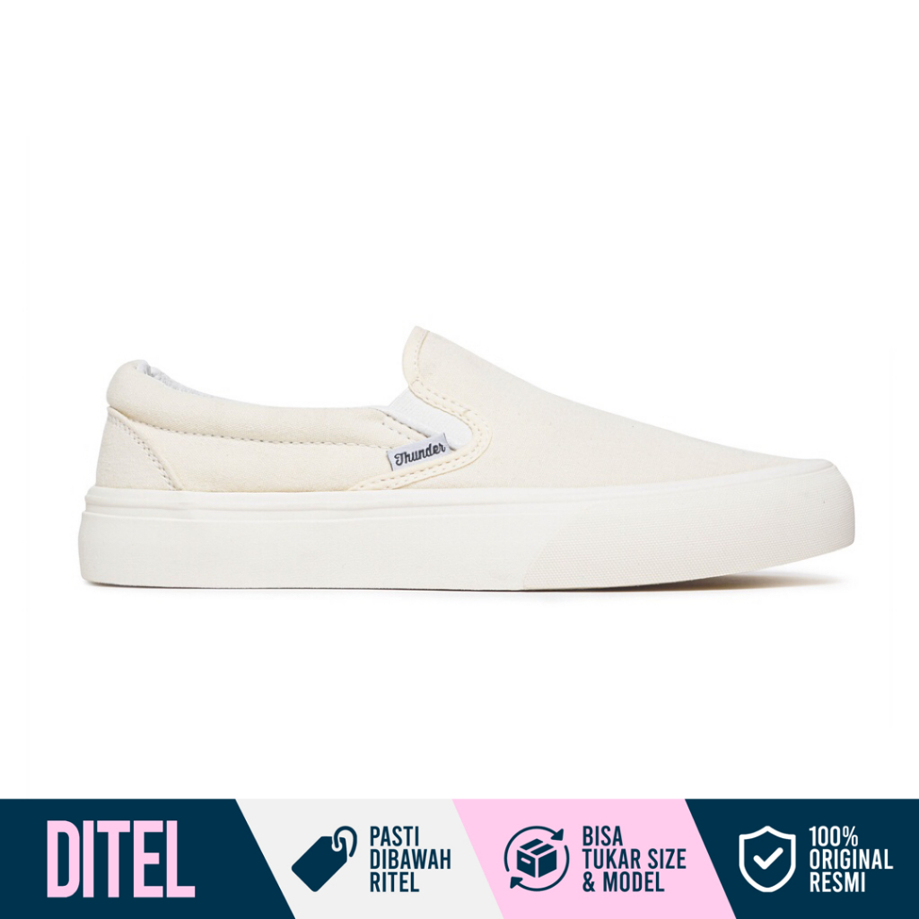 Thunderbear Voltaire Offwhite Slip On