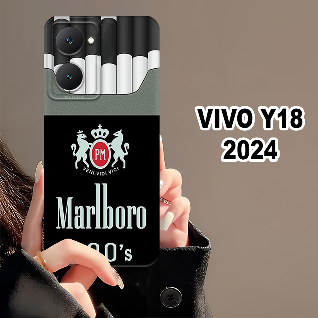 AC34/ล่าสุด VIVO Y18 Softcase 2024 พร้อมภาพชาย motif/ล่าสุด Vivo Y18 Tpu ซิลิโคน procamera softcase 