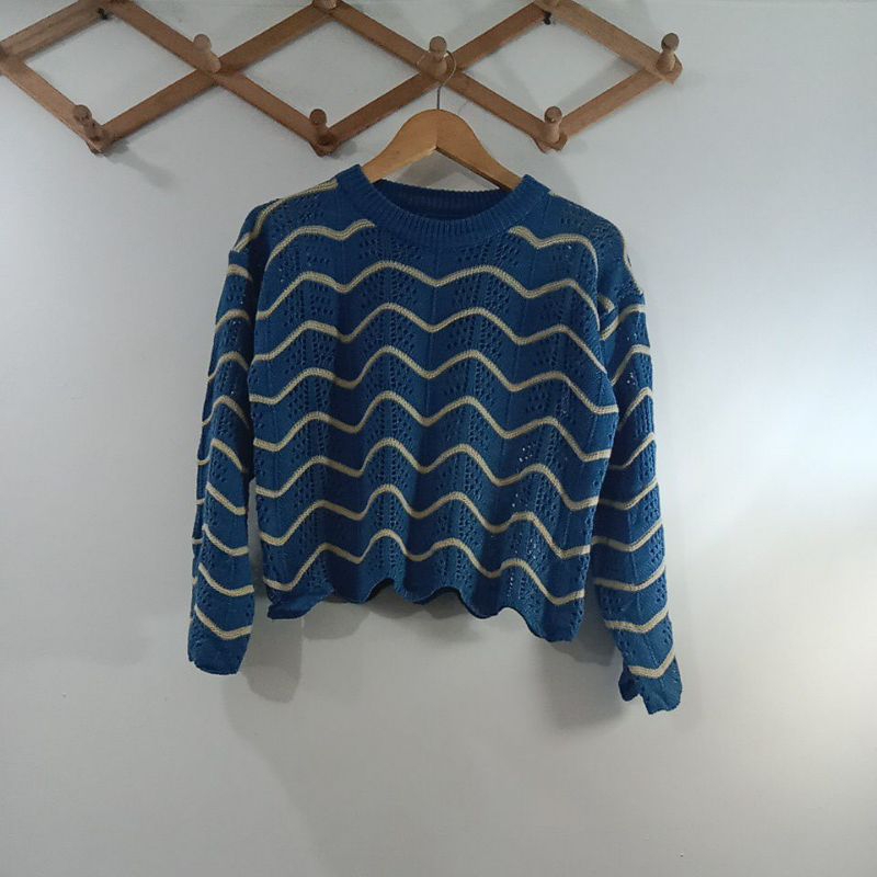 Ririn KNIT TOPS BLOUSE / SIMPLE PREMIUM TOP