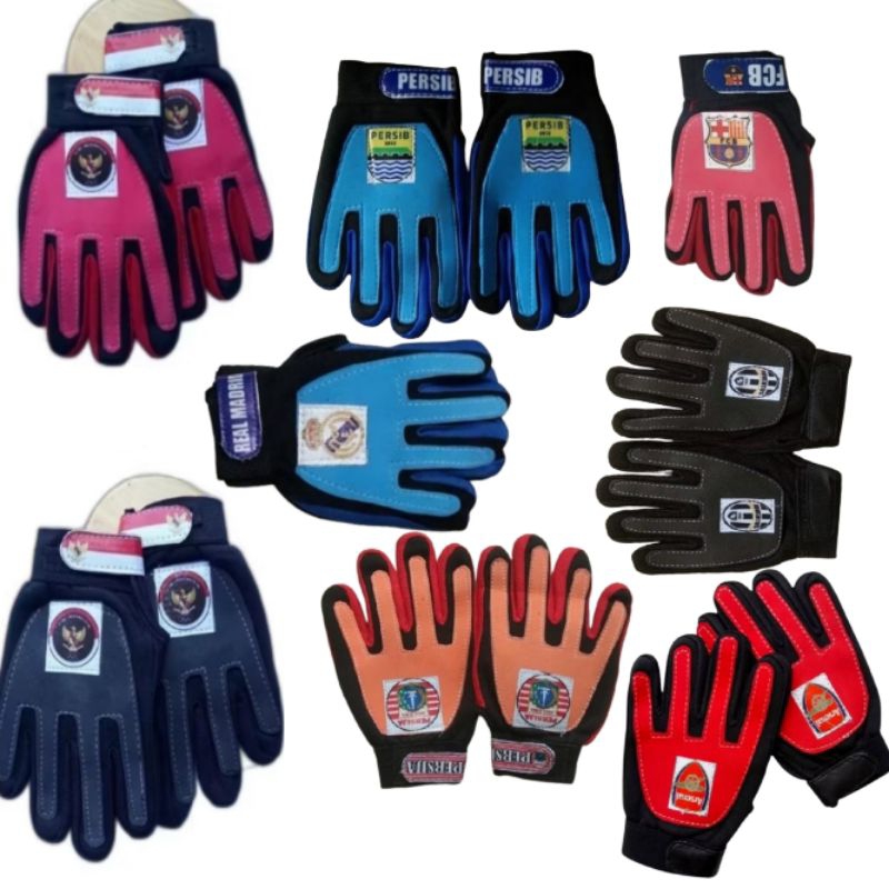 ถุงมือเด็ก GOALKEEPER gloves/ถุงมือฟุตบอลเด็ก 6-12 ปี/ถุงมือฟุตบอล