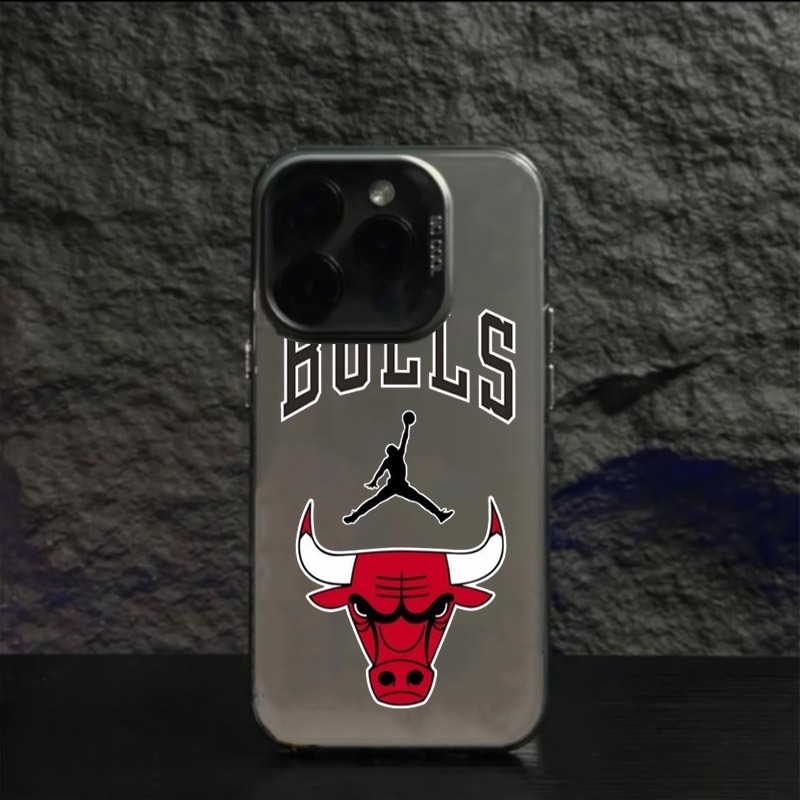 RCI427 Premium Matte HardปลอกHp BULLSกรณีความงามสําหรับIphone 7 8 7plus X Xr 11 12 13 14 15 16 17 17