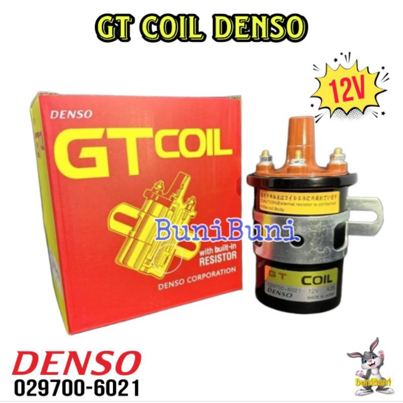 DENSO CAR Coil / GT Coil DENSO 12V 3-Prong Universal สําหรับ Kijang / Carry / Futura / Katana Cars