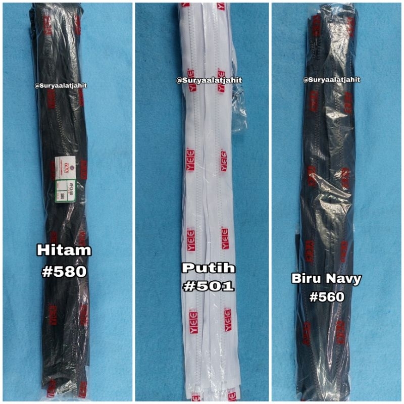 ซิปเสื้อแจ็คเก็ตฟันหยาบ 24ใน|60 ซม. YEE VFO-58 คีย์ rp. 71,000|โหล 1 โหล