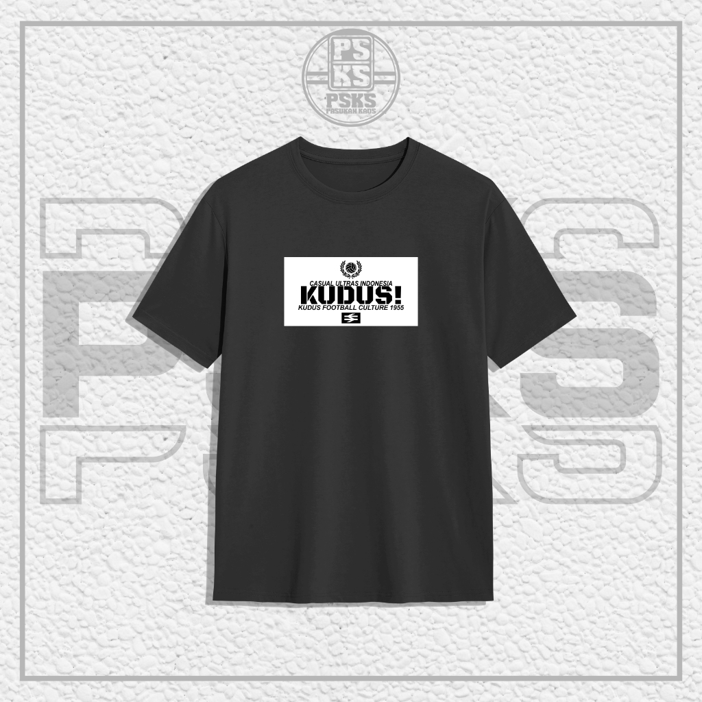 เสื้อยืดลําลอง Ultras Indonesia KUDUS! วัฒนธรรมฟุตบอล KUDUS 1955
