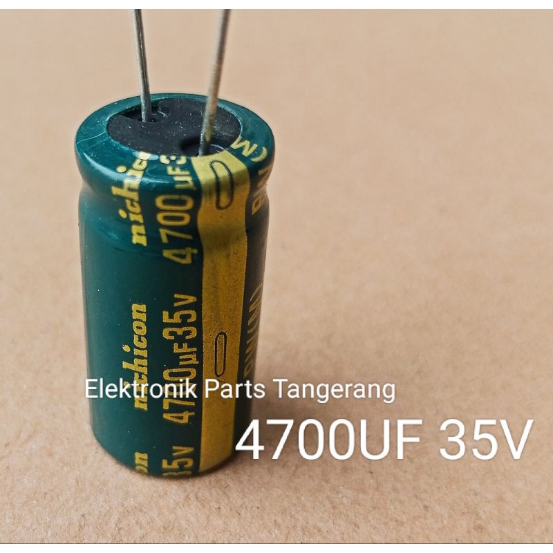 (1 ชิ้น) ELCO CAPACITOR 4700UF 35V ELCO CAPACITOR 4700UF 35V ELCO CAPACITOR 35V 4700UF CAPACITOR 35V