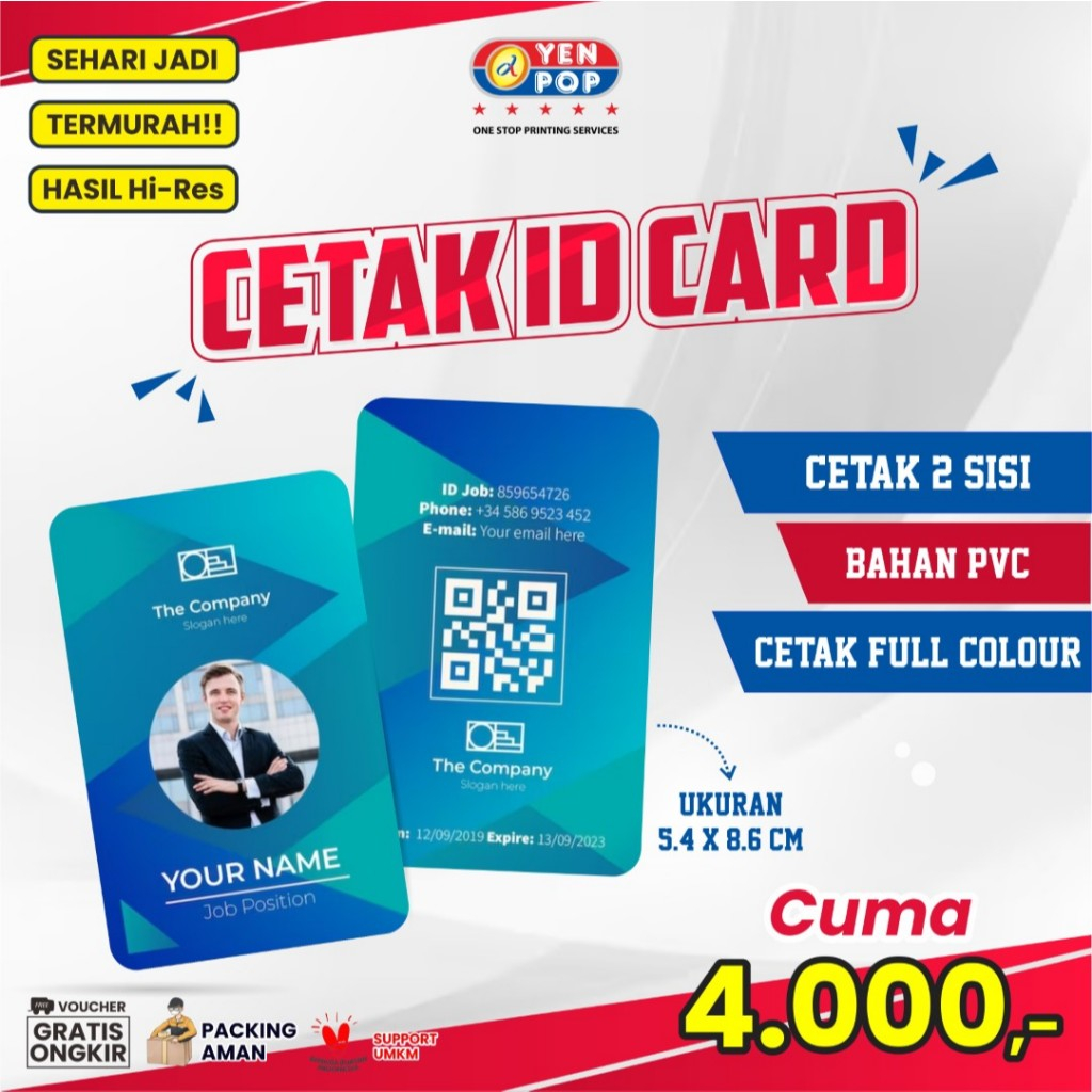 CUSTOM ID CARD I PRINT / PRINT ID CARD I MEMBER CARD