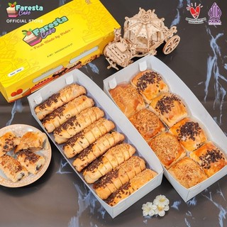 DAPAT 2 BOX MURAH - BOLEN PISANG COKELAT KEJU dan COKELAT CHEESE ROLL - CEMILAN KEKINIAN