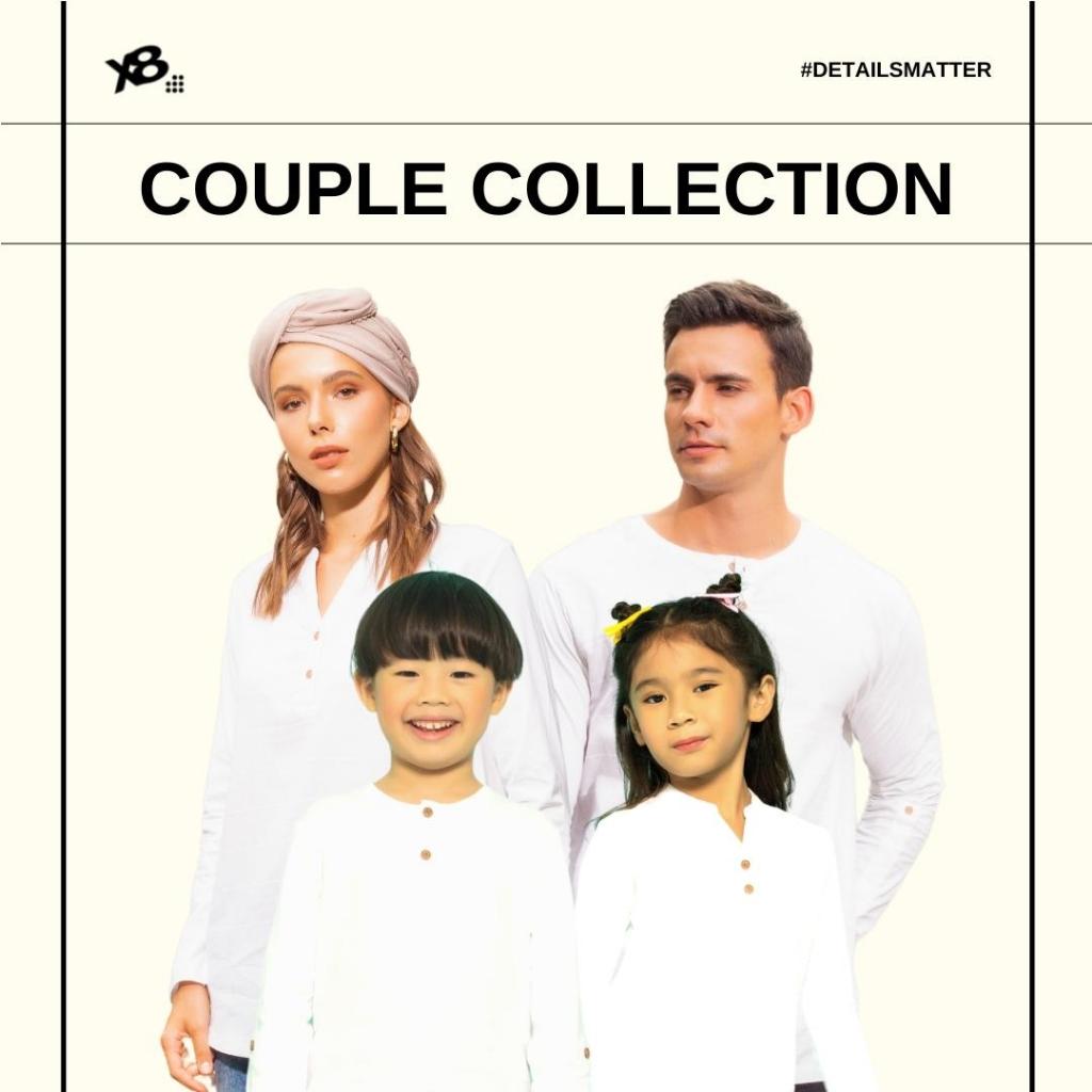 X8 Irven T-Shirt Couple Family - เสื้อผ้า Eid คู่ครอบครัว