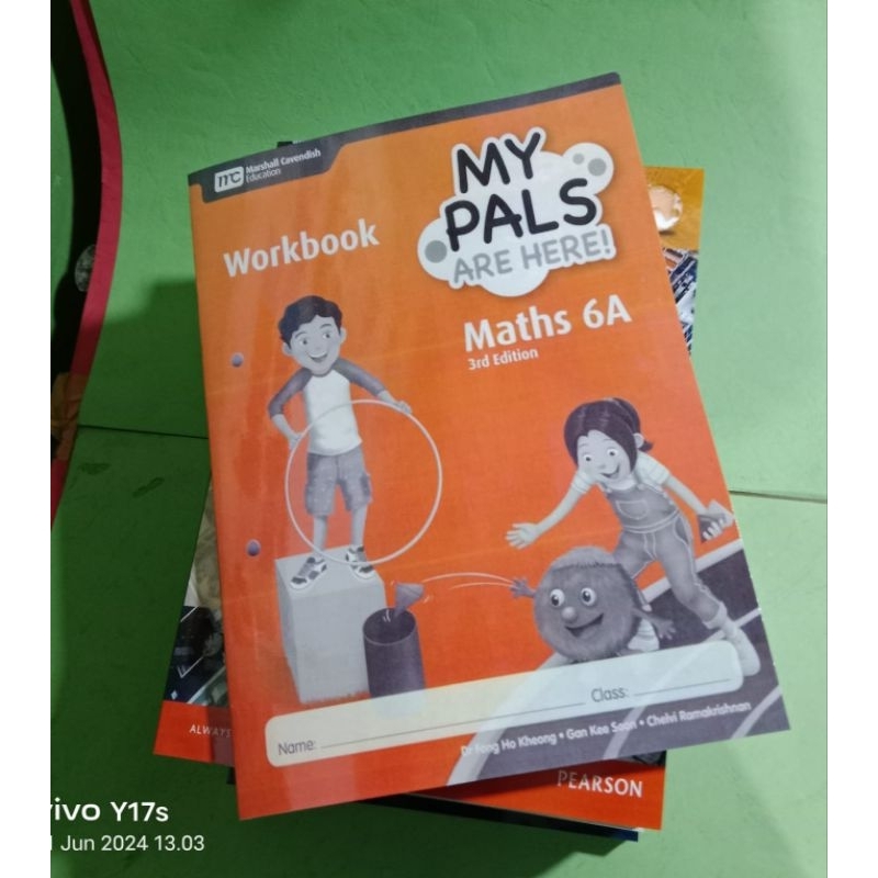 หนังสือ My Pals are Here Maths workbook 6A