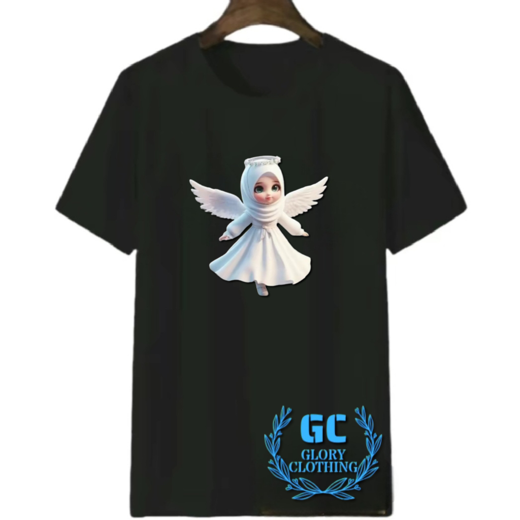 HIJAB GIRL T-Shirt Tops สําหรับผู้หญิงและผู้ชาย