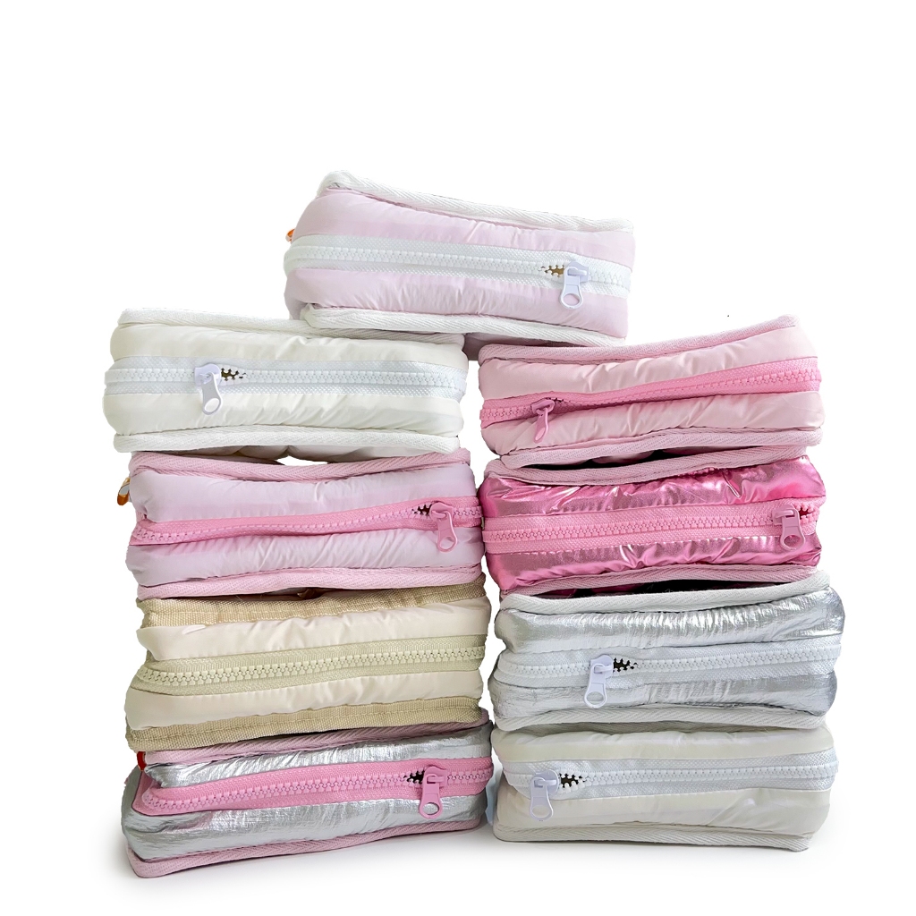 Puffy Pouch (กระเป๋ามัลติฟังก์ชั่น | Make up Pouch) Puffy Pouch Bag - Organizer - Makeup Bag Yuma - รูปที่ 6