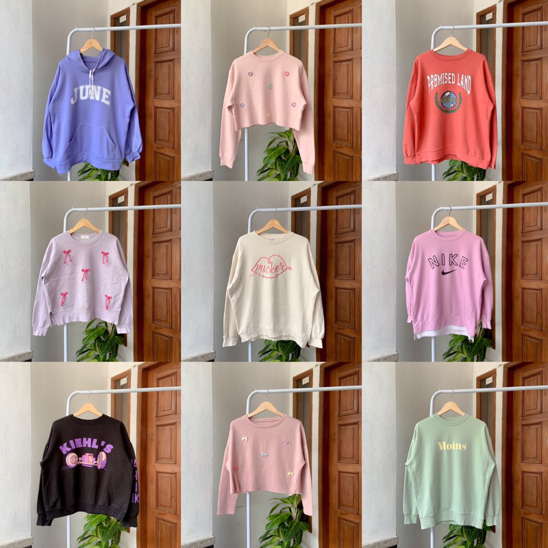 เสื้อสเวตเตอร์โอเวอร์ไซส์ CODE C1-C32 26 JUNE