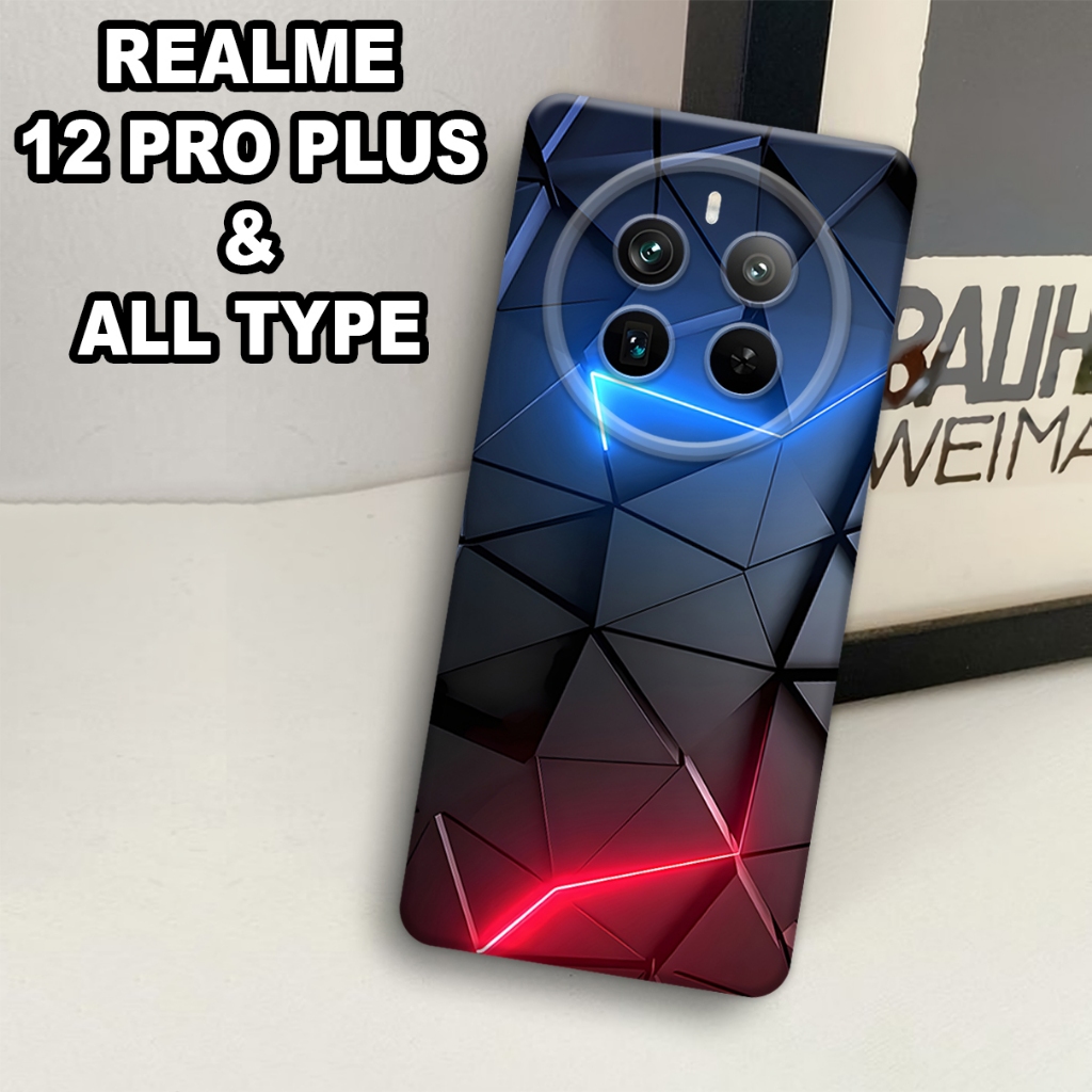 AC32/softcase procamera Realme 12 Pro - Realme 12 pro + กล้องซิลิโคนยืดหยุ่น Aesthetic Pro Motif ใหม