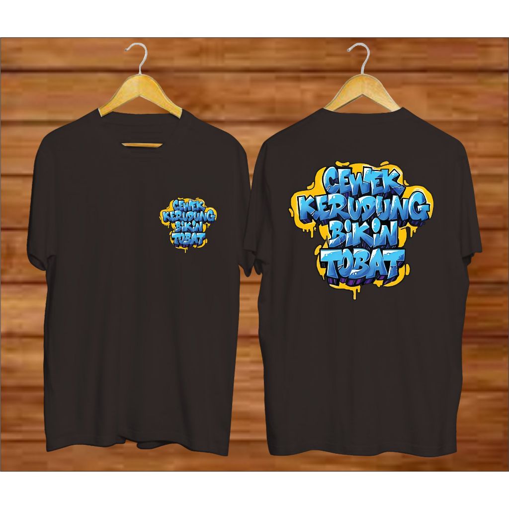 Juragan_kaos01 / CWK K312UDUNG B1K1N T0B4T / เสื้อยืดคําน่ารัก / เสื้อยืดไวรัสสําหรับผู้ชายและผู้หญิ