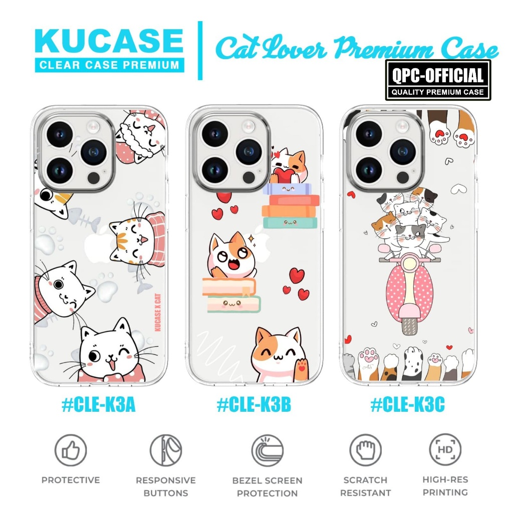 CLE-K3 Softcase Premium Case Cat Lover Motif Case Xiaomi 11 Ultra Xiaomi 10 Pro Xiaomi 10T Xiaomi 11 Xiaomi 11 Lite Xiaomi 11T Xiaomi 11T Pro Xiaomi 12 Xiaomi 12 Lite Xiaomi 12 Pro Xiaomi 12T Xiaomi 12T Xiaomi 12T Pro Xiaomi 5X Xiaomi A1