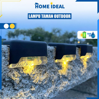 Lampu Hias Tenaga Surya Panel Solar Cell Waterproof / Lampu Taman Outdoor / Lampu Tangga Sudut Jalan Atap / Lampu Solar Tenaga Matahari Import HI C1024
