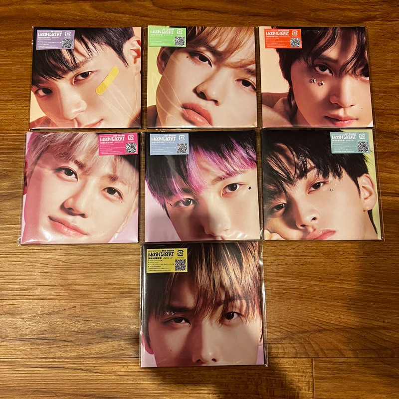 Nct DREAM MOONLIGHT ALBUM JAPAN UNSEALED