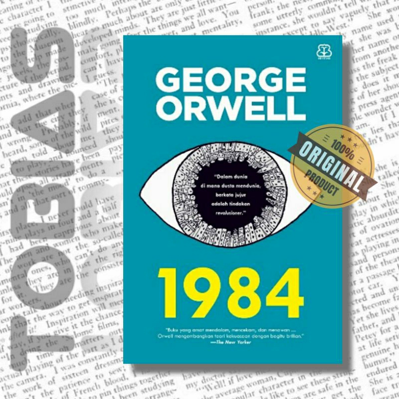 นวนิยาย 1984 GEORGE ORWELL ORIGINAL - หนังสือ ORI Span NEW COVER Phenomenal