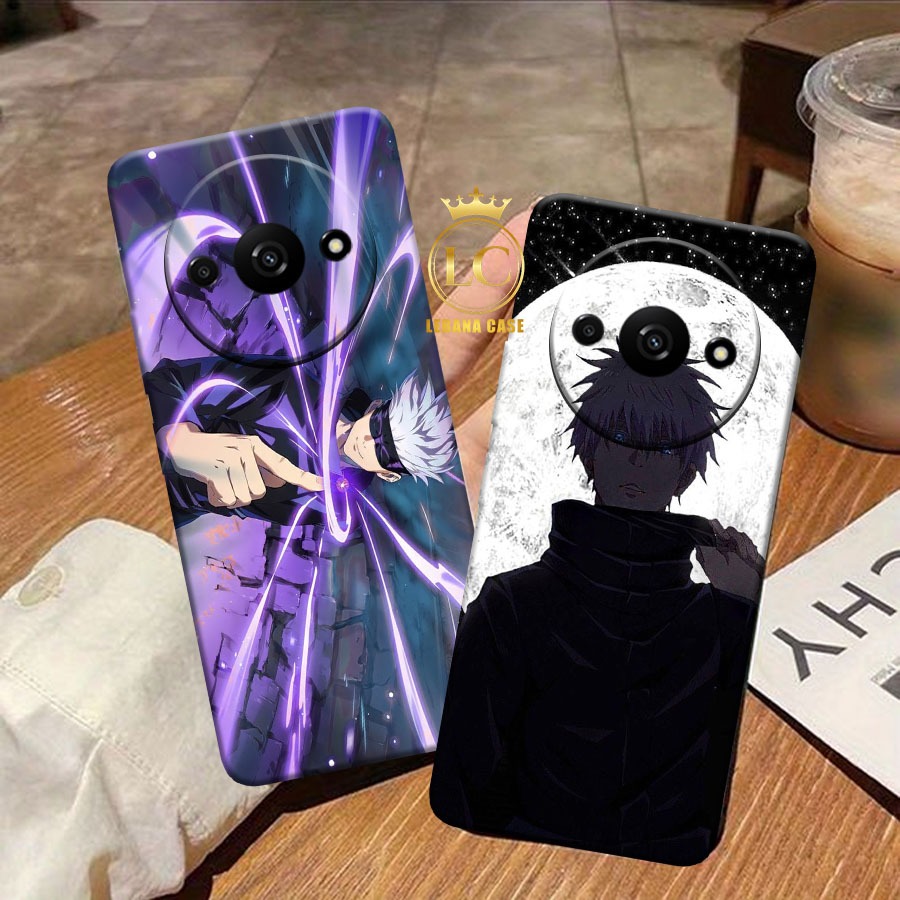 Softcase Redmi A3 2024 Anime Wallpaper Motif - Cool Case - Mens Case - Silicone Case - เคสใหม่ล่าสุด