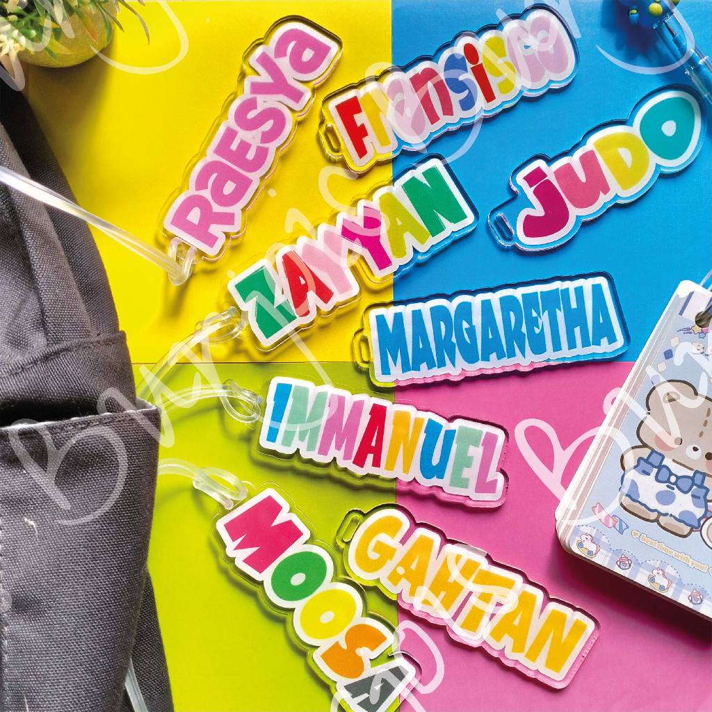 GANTUNGAN CUSTOM LUGGAGE พิมพ์ / ฟรี NAME SUITcase แขวน / NAME กระเป๋าแขวน / NAME PRINTING BAG TAG / ของขวัญที่กําหนดเอง