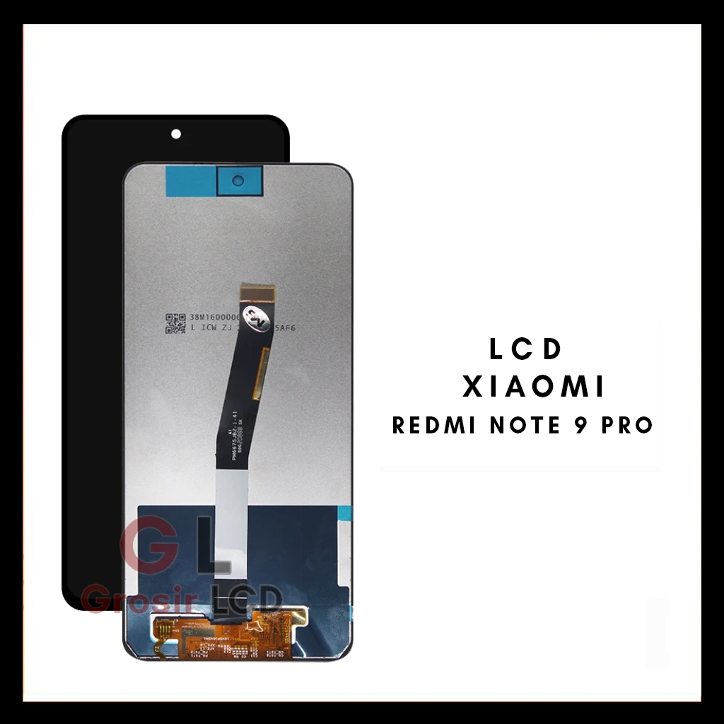 Lcd+ts Xiaomi Redmi Note 9 Pro/Redmi Note 9s Og Black