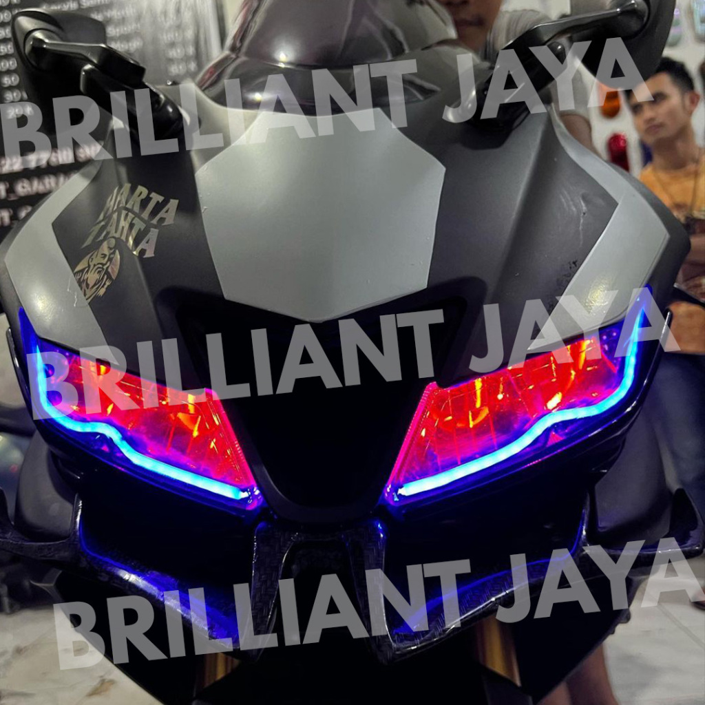 ไฟเขียนคิ้วครบชุด R15 V3 BONUS DEVIL EYE NON-SPOT 2 ชิ้น LED EYEBROW + 2 ชิ้น DEVIL EYE - รูปที่ 3