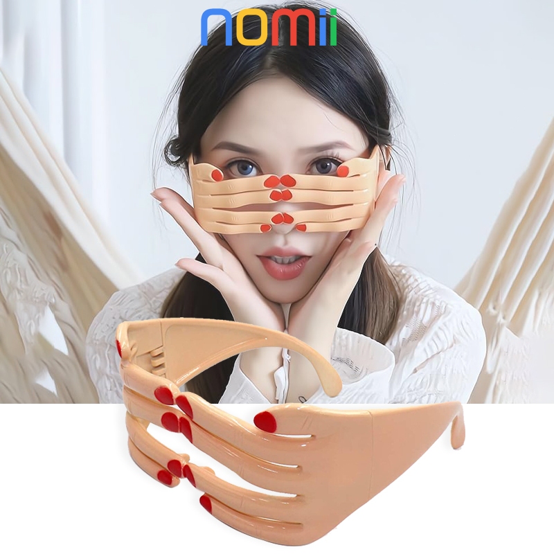 MATA Eye Gesture Design Glasses / หน้ากากแว่นตาคอสเพลย์นิ้วใหม่สําหรับปาร์ตี้ฮาโลวีน