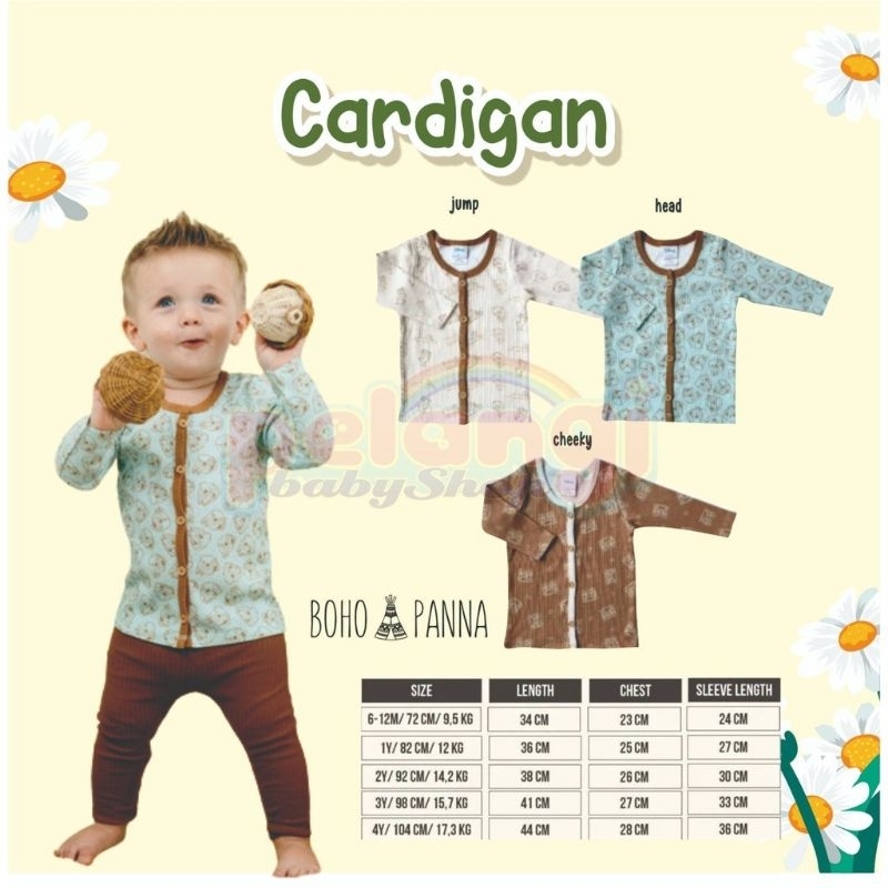 โบฮอปแอนนา | โบโฮ โบโฮ โบโฮ | BOHOPNA CARDIGAN BOY DISNEY SERIES | เสื้อคาร์ดิแกน