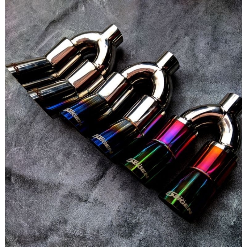 (ราคาดีที่สุด) 5ZIGEN RACING CAR EXHAUST BRANCH 2, INLET 2 INCH, STAINLESS FULL