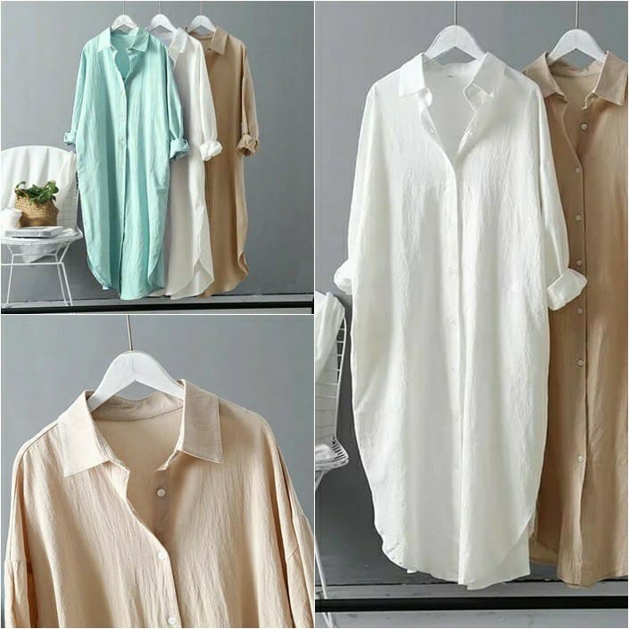 AZKIA เสื้อสตรีโอเวอร์ไซส์