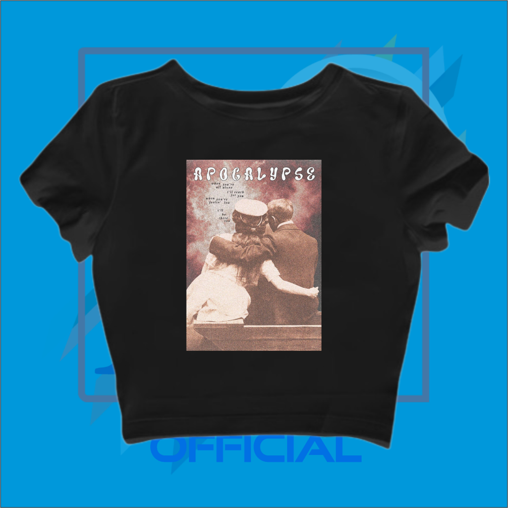 CROP TOP CIGARETTE TEST AFTER SEX | CROP TEE โปสเตอร์ซิการ์ APOCALYPSE | วงดนตรีโลหะ ROCK MUSIC | เก