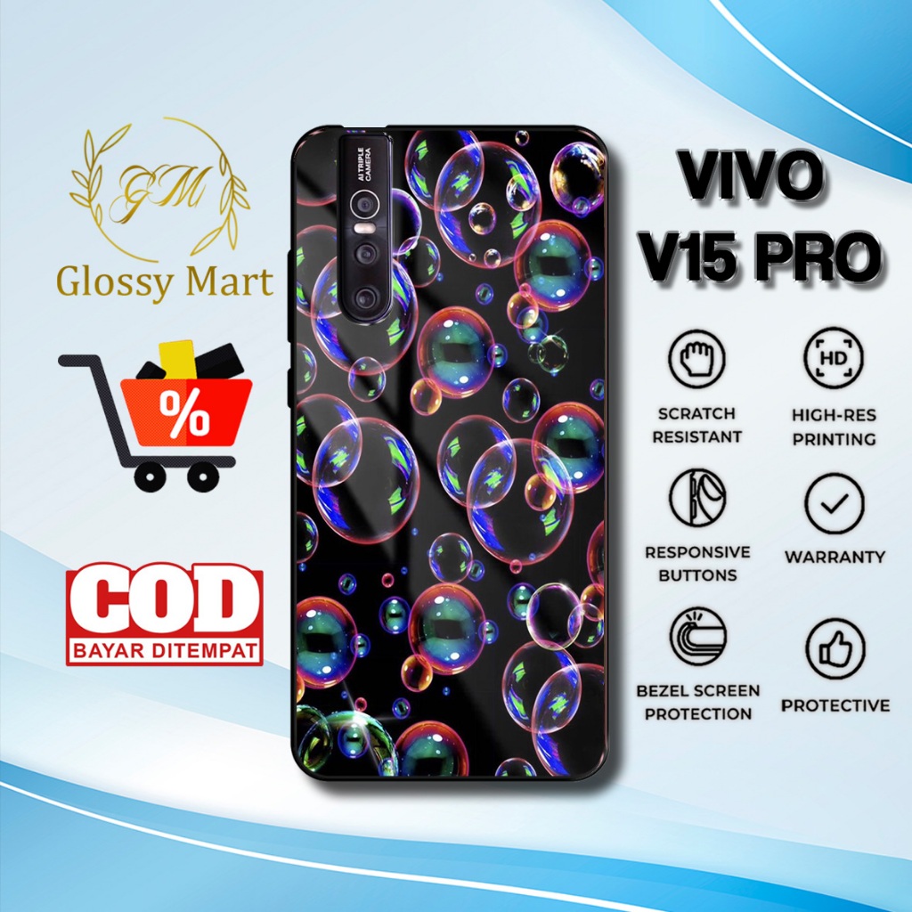 เคส Vivo V15 Pro ล่าสุด เคส Bubble Casing V15 Pro Hardcase Softcase Glossy Kesing