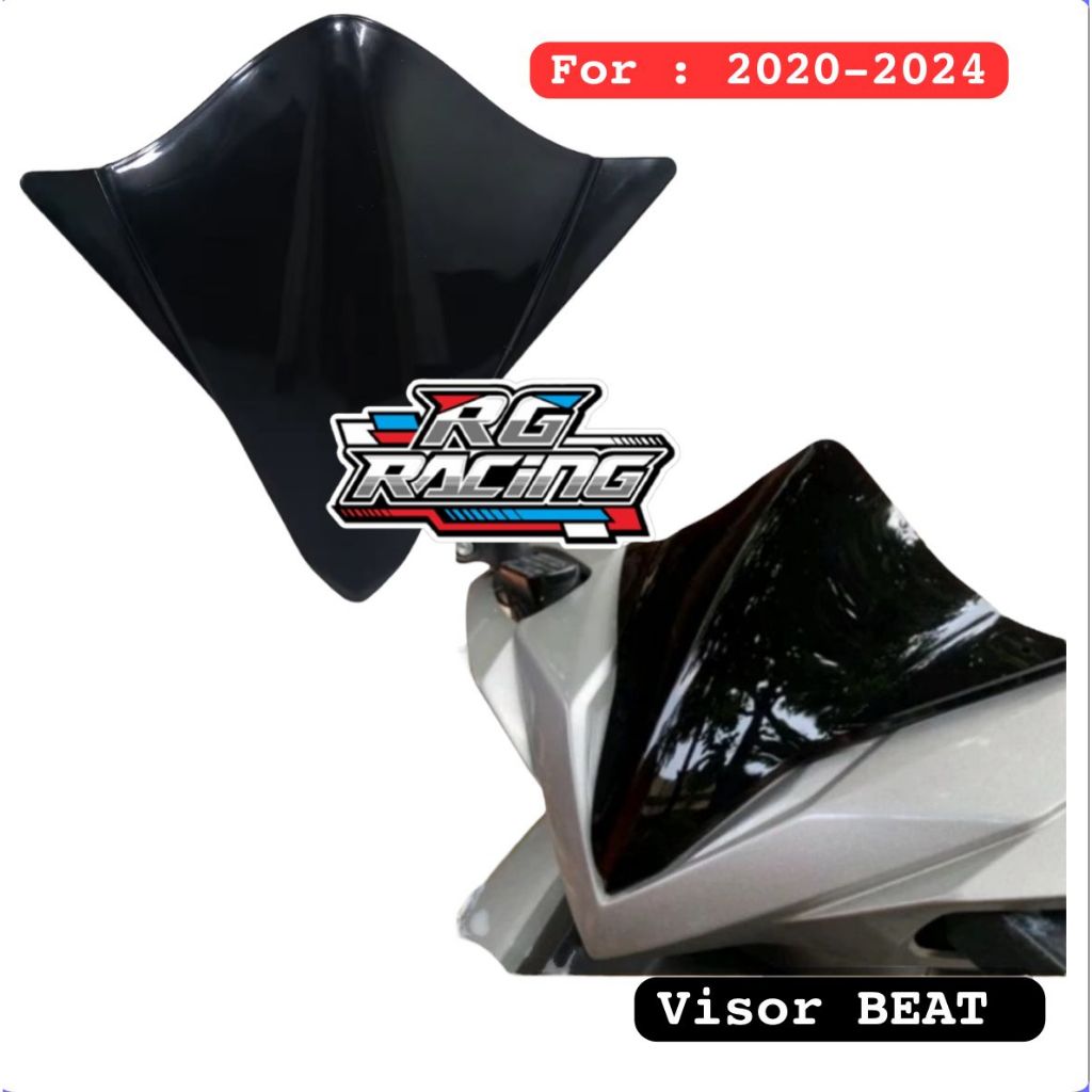 Rg3 VISOR BEAT NEW 2020 TO 2024, BEAT DELUXE (2MM THICKNESS)