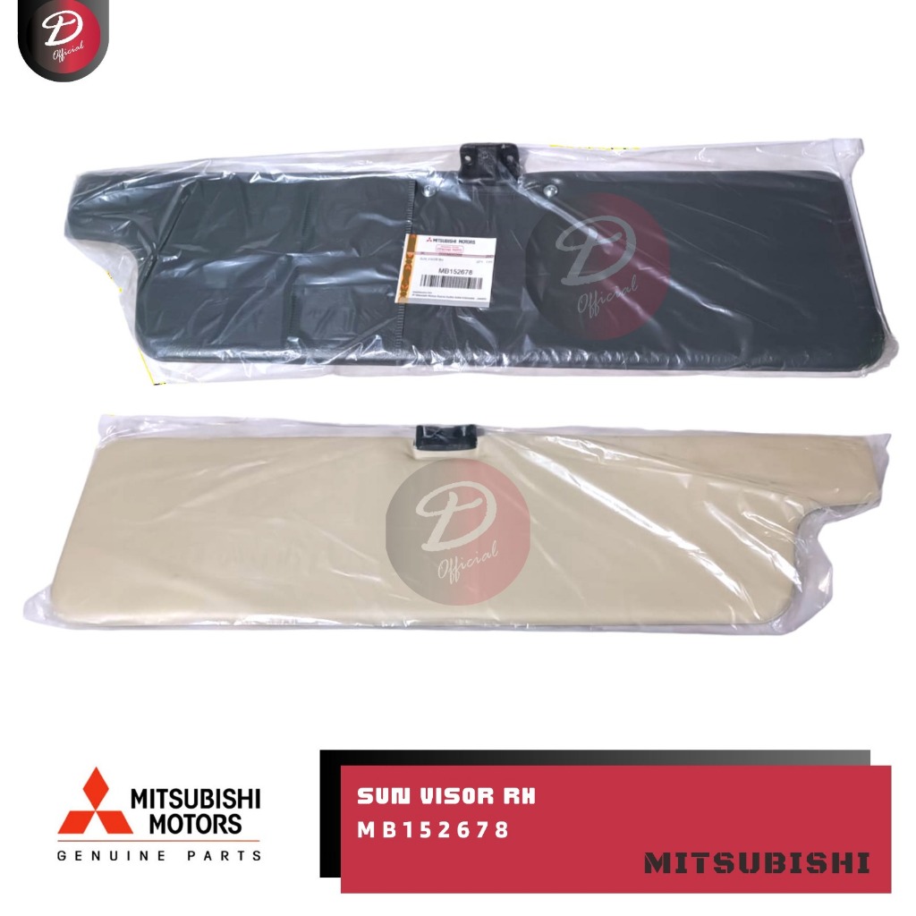 Matahari Sun Visor Sun Visor ไดร์เวอร์ขวา Mitsubishi L300 MB152678 อะไหล่แท้ Mitsubishi ของแท้ 100%