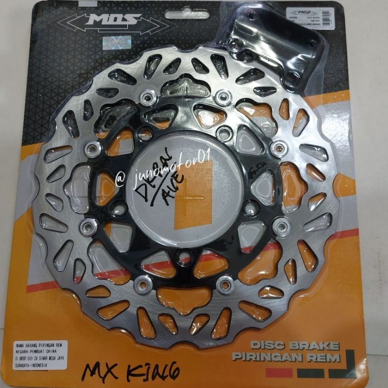 จานดิสหน้า Tdr Mx king Motif ขนาด 300mm