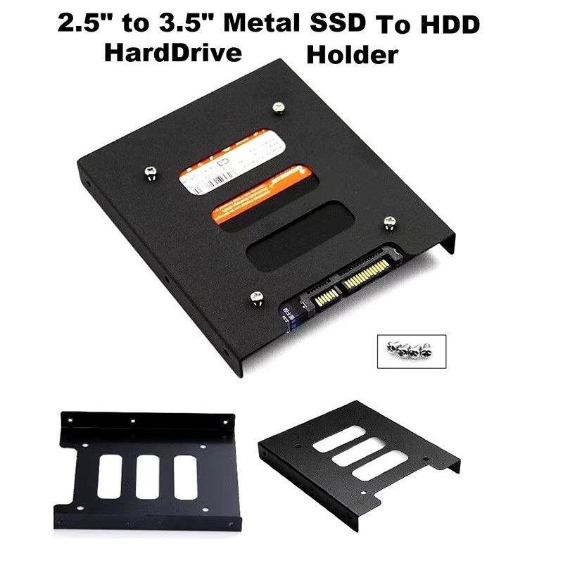 2.5 ถึง 3.5 นิ้ว METAL HDD SSD BRACKET / SSD HDD MOUNTING BRACKET