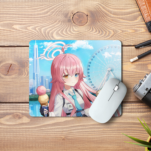 [5 DESIGN] ANIME TAKASHI HOSHINO BLUE ARCHIVE MOUSE PAD / ANIME MOUSEPAD TAKASHI HOSHINO BLUE ARCHIV