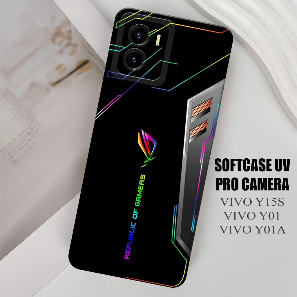 เคส HP VIVO Y15s - Y01 - Y01A - VIVO Y15s - Y01 - Y01A ล่าสุด - VIVO Y15s Softcase - Y01A - Pro Came