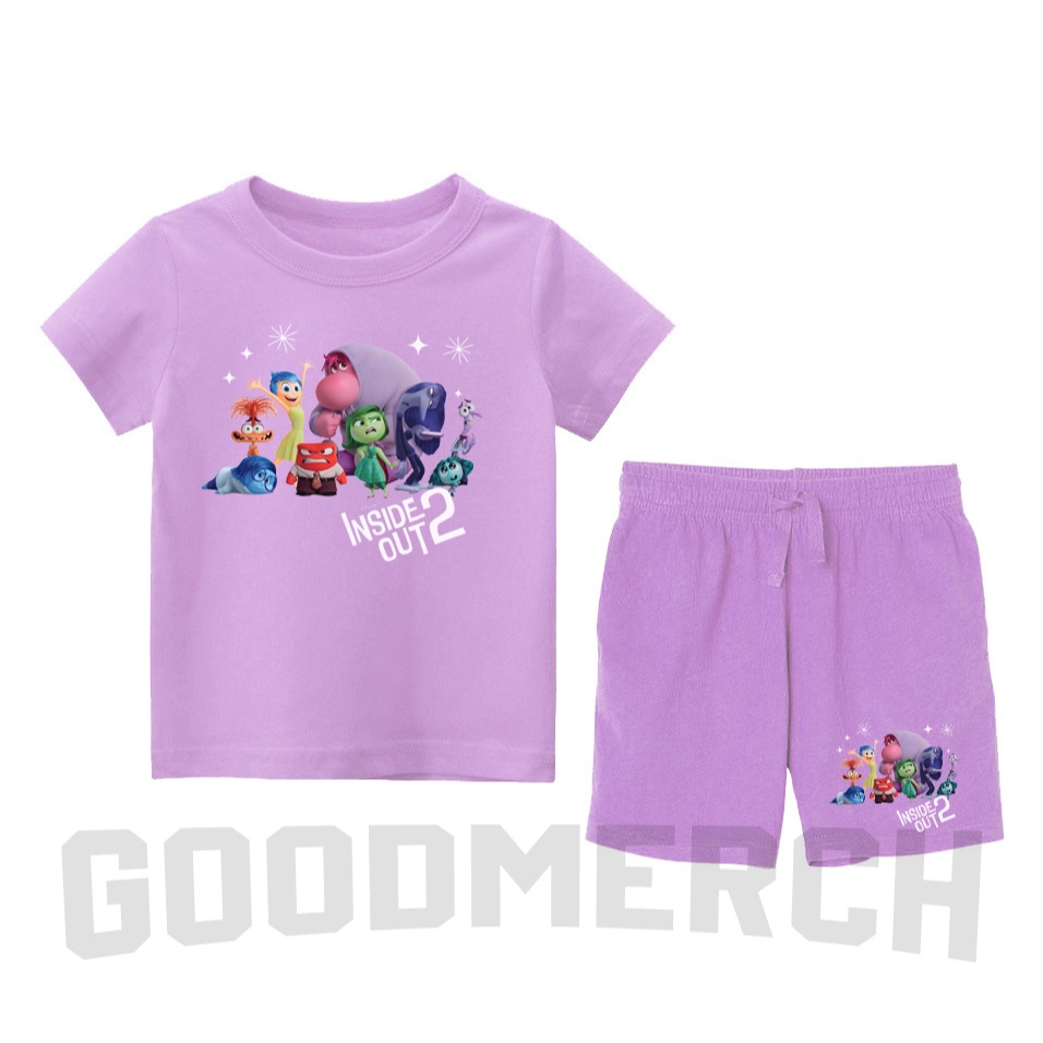 ชุดเสื้อยืด INSIDE OUT 2 KIDS ใหม่ล่าสุด