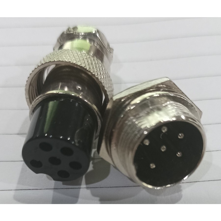 Jack Connector CB 6 Pin Set / Socket CB 6 Pin