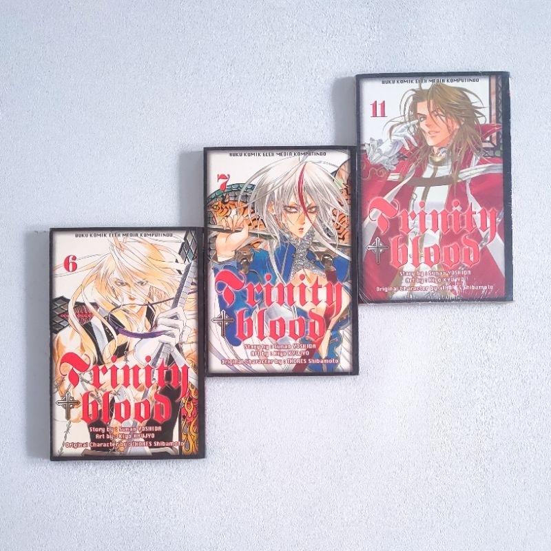 การ์ตูนมังงะมัดย้อม - TRINITY BLOOD