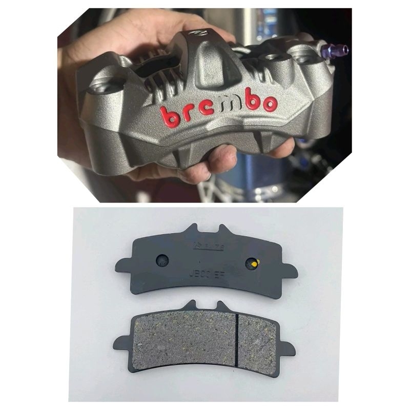 ผ้าเบรคหน้า BREMBO GP4RS