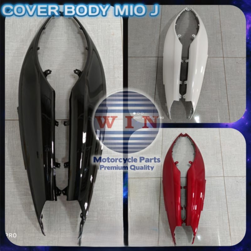 Yamaha Mio J Mio GT 54P สีดําสีขาว/WIN ฝาครอบตัวถังหลัง