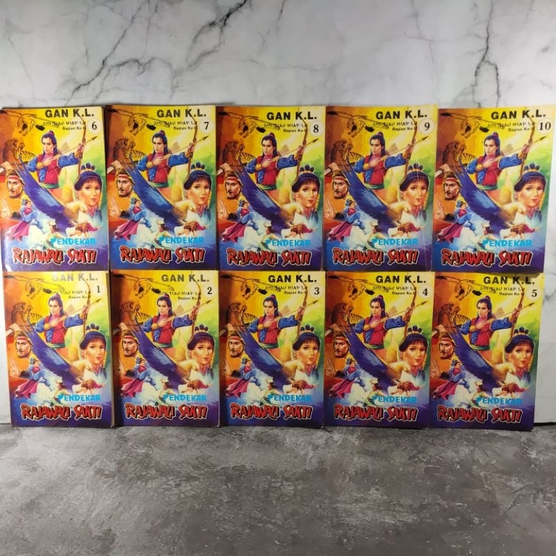 หนังสือ นักรบอินทรีวิเศษ ภาค 2 ฉบับที่ 1,2,3,4,5,6,7,9,10, Gan KL