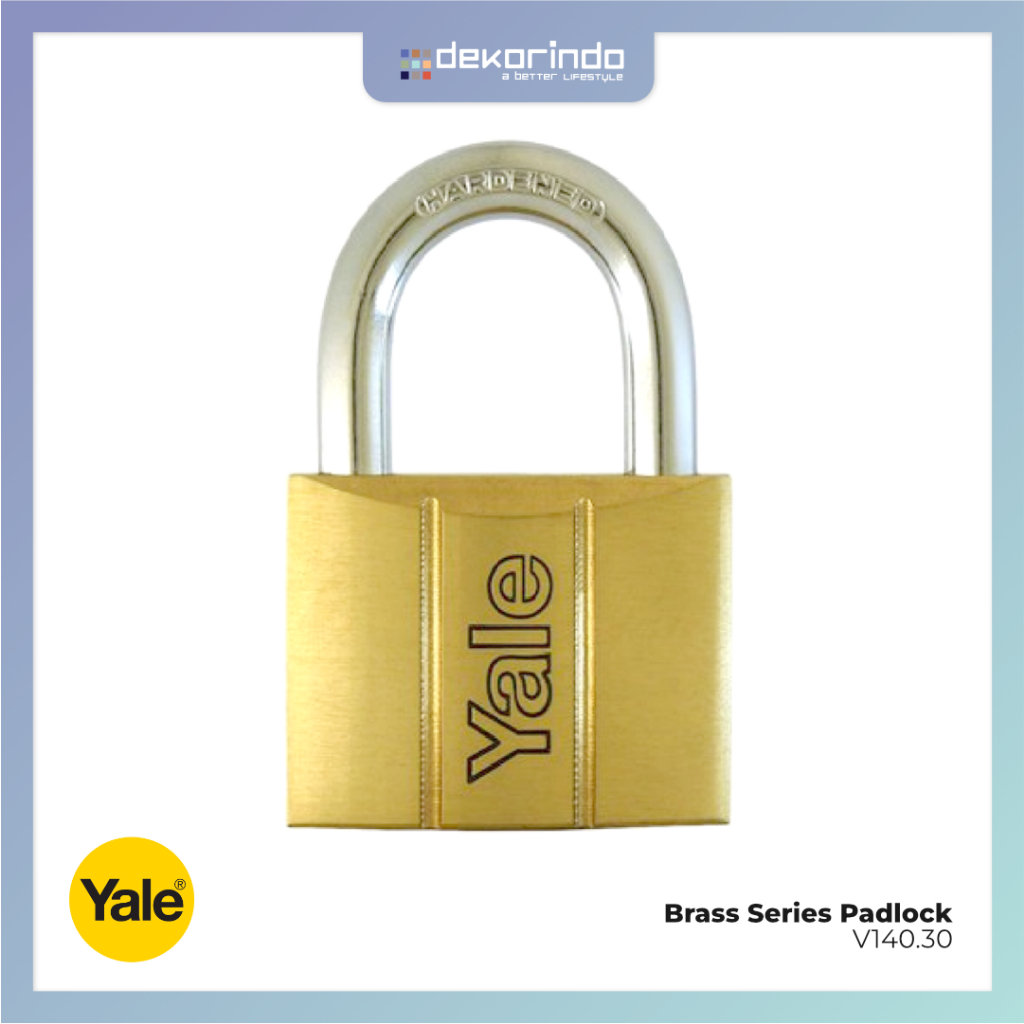 YALE - BRASS SERIES PADLOCK - V140.30