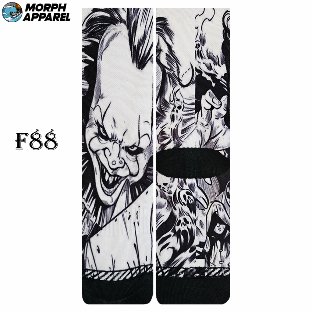 PennyWise AT Full Print Socks - No. F88 - Morph.Apparel