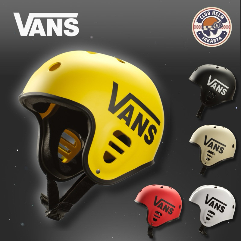 หมวกกันน็อคสเก็ตจักรยาน BMX เต็มรูปแบบ/จักรยาน/สเก็ตบอร์ด Motif Vans Mix