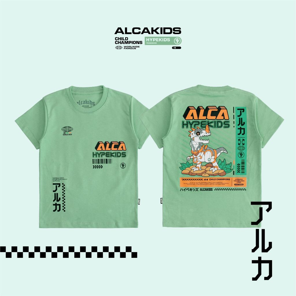 Alca - เสื้อยืดเด็ก - Tyrex