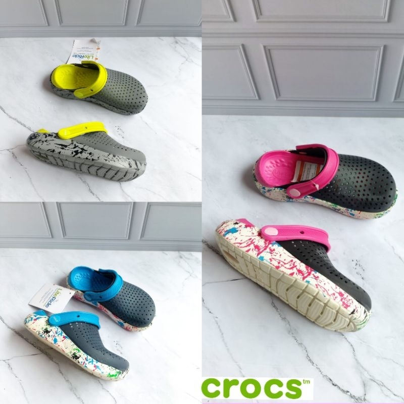 รองเท้าแตะเด็ก crocs literide / รองเท้าแตะเด็ก crocs literide