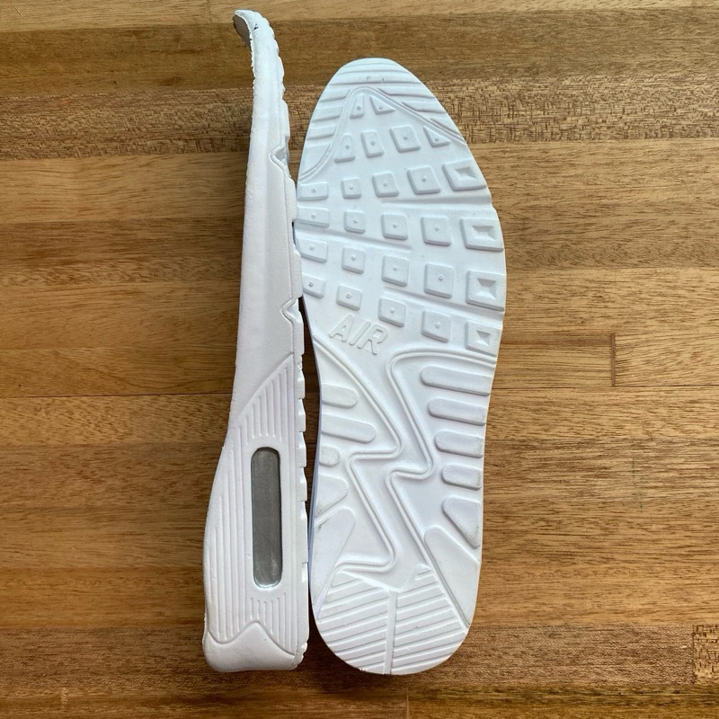 Outsole Air Max 90 TPU สีขาวเต็ม